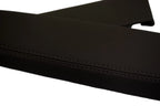 Door Armrest PVC Leather Cover for Honda Civic Coupe (2012–2015) Black