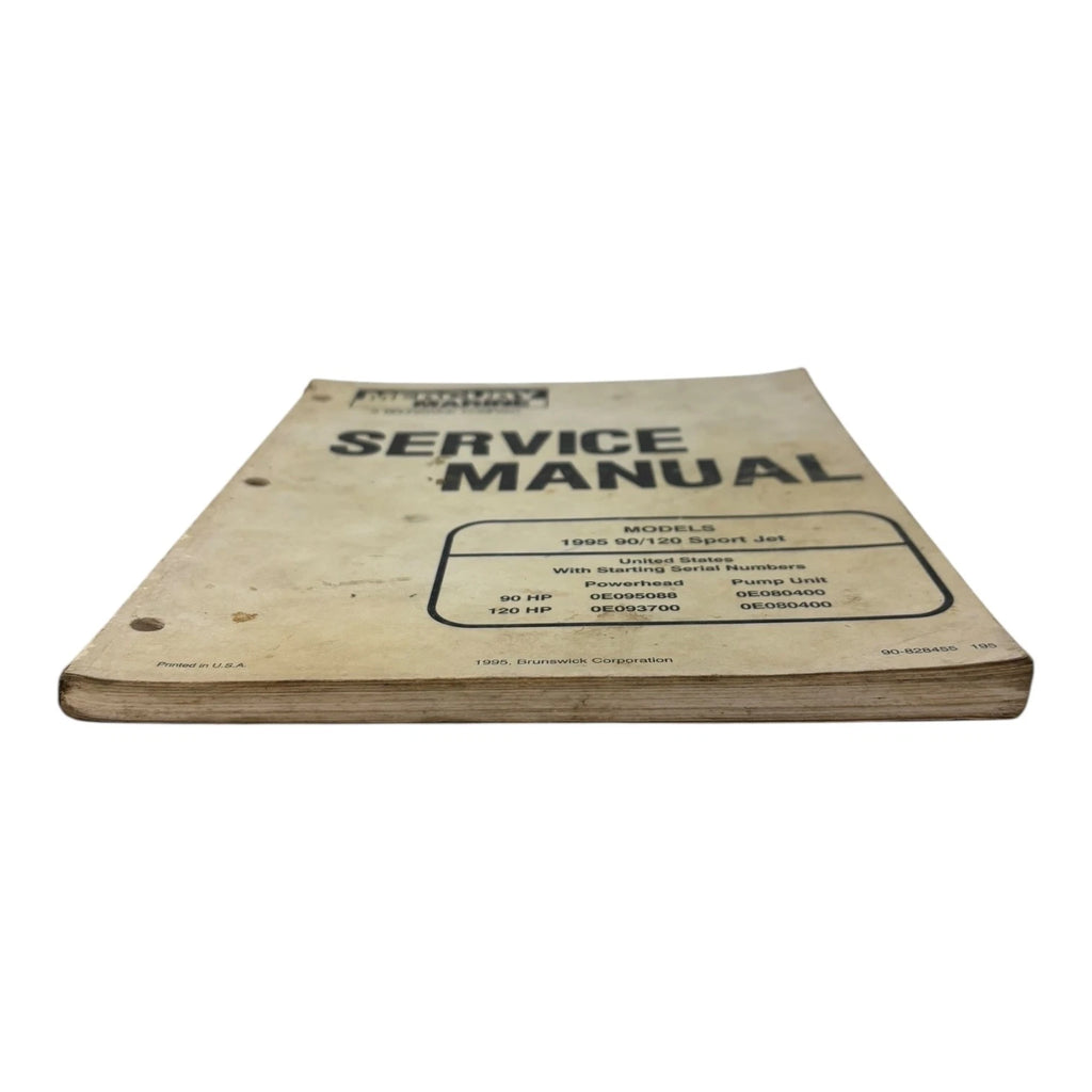 Service Manual for Mercury Marine 90/120 Sport Jet (1995) 90-828455