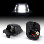 Pair White LED Number Plate Lights for Nissan Xterra Frontier (1994–2004)