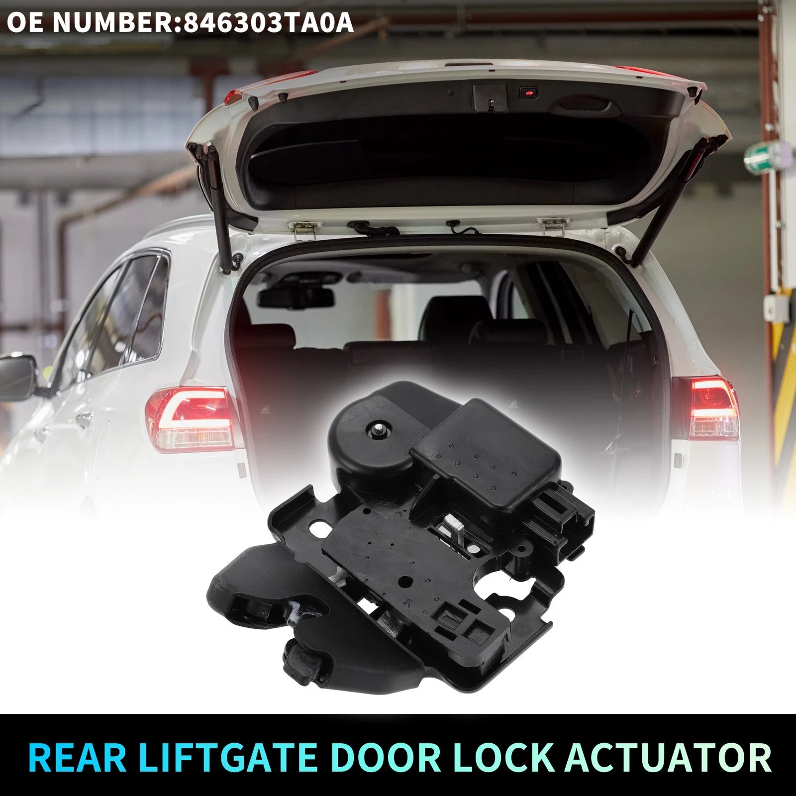 Rear Liftgate Door Lock Actuator Motor for Nissan Maxima (2016–2021) No. 846303TA0A