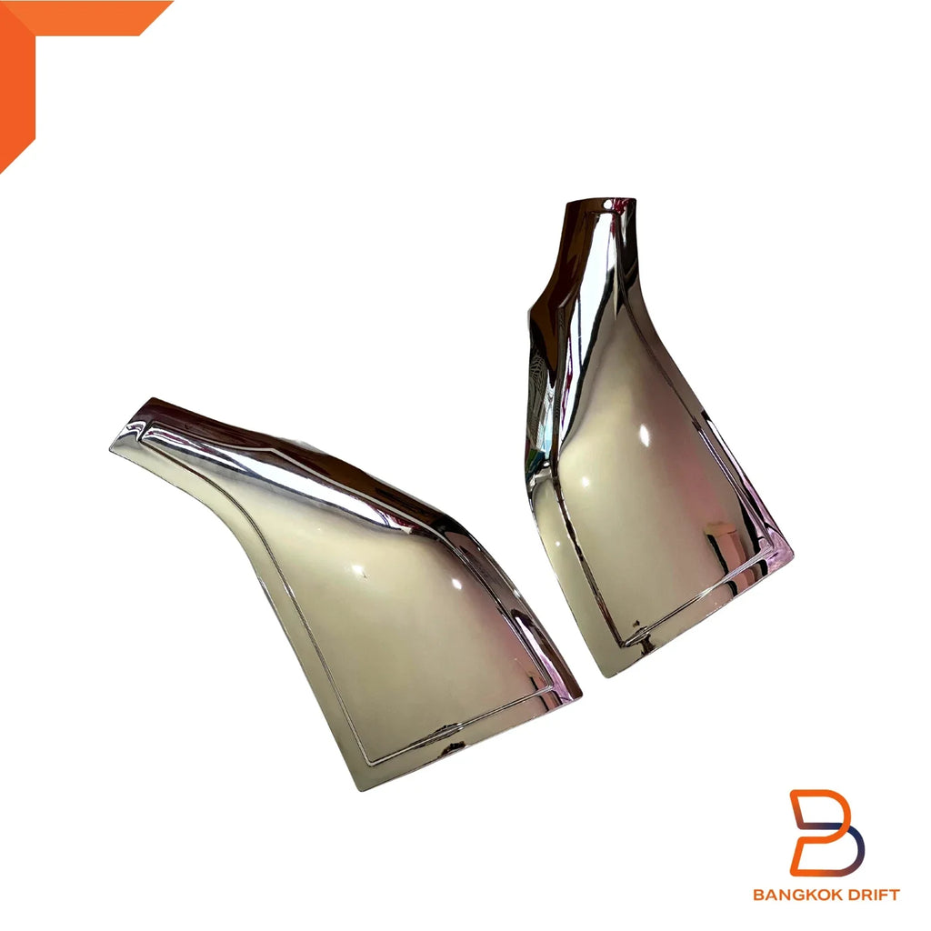 Chrome Front Side Hood Body Cover Trim for Toyota Hiace Commuter (2005-2019)