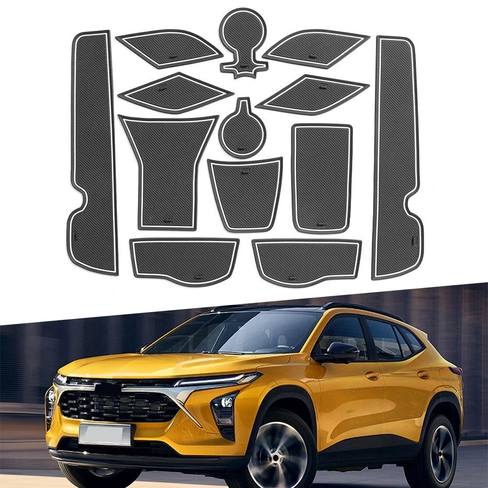 NonSlip Car Gate Slot Mat for Chevrolet Trax (2024) Door Groove Pad