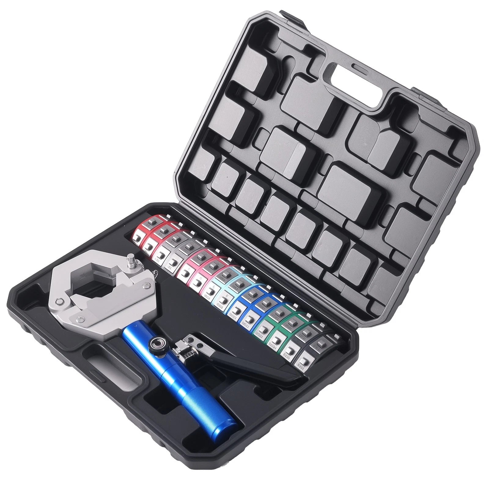 AC Hydraulic Hose Crimper Tool Set with 7 Dies for CRV (71500)