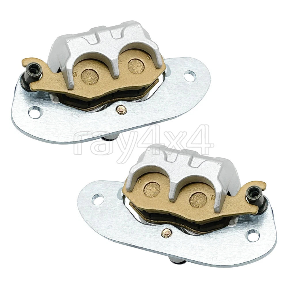 Rear Brake Calipers w/ Pads for Yamaha Viking 700 YXR700 Rhino 700 YXM700 YXC700 (2014–2019)
