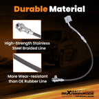 Brake Line Extension Kit for Ford F150 Bronco (1980–1996) 4"-6" Lift Front 22.63"