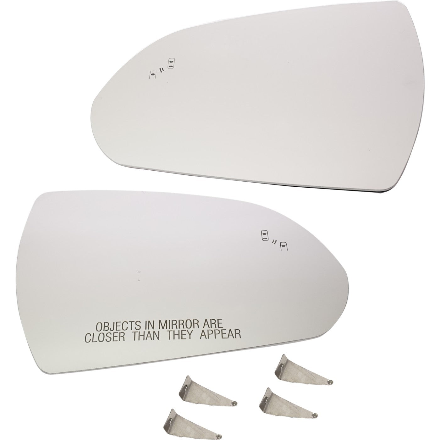Mirror Glass Set for Hyundai Elantra (2017–2020) Heated Blind Spot Detection
