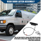 Set of 1 Door Latch Assembly W/ Handle for Ford E150 (2004–2014) NO.6C2Z-15264A01-AA