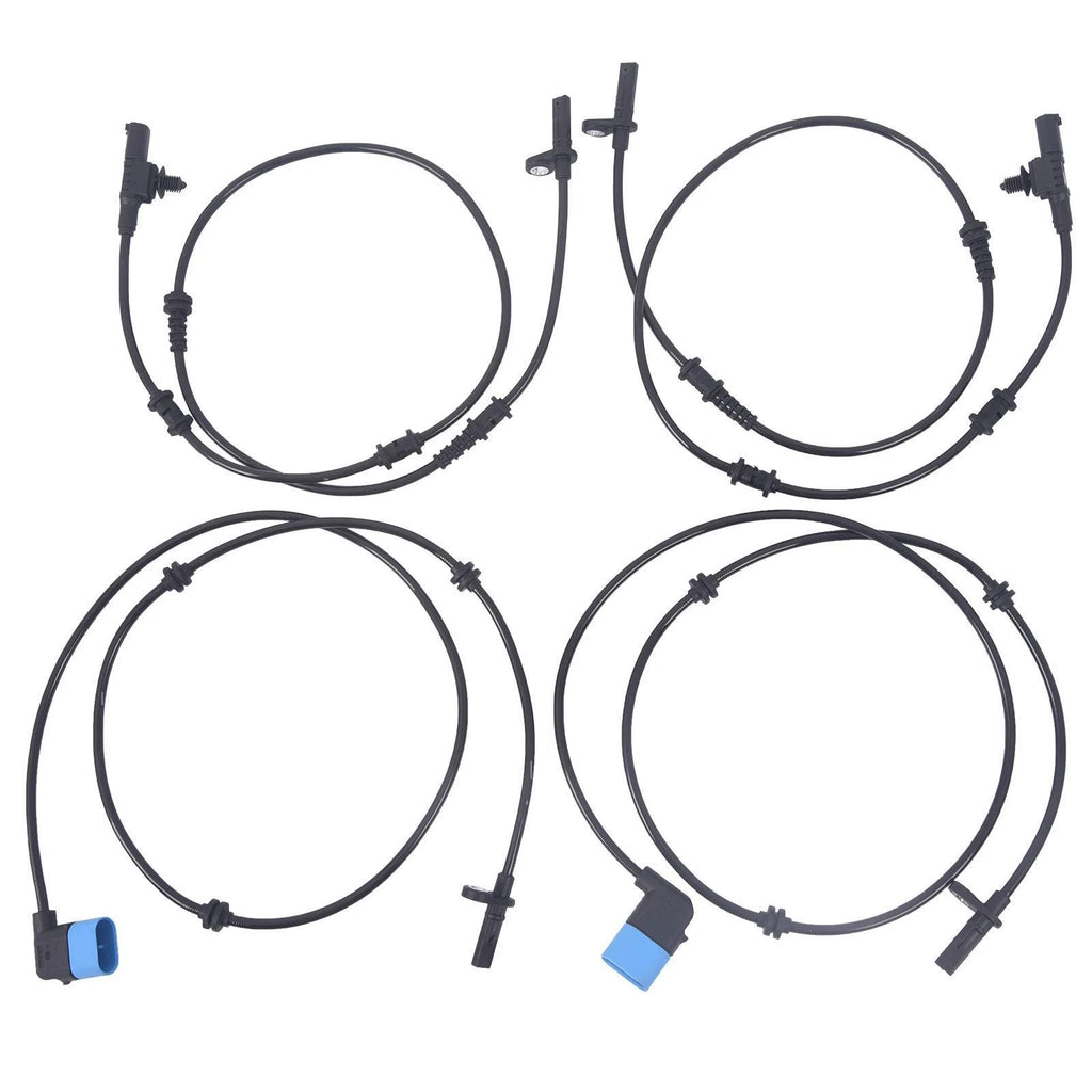 Set of 4 ABS Wheel Speed Sensors for Benz B250e CLA250 GLA250 (2013–2019)