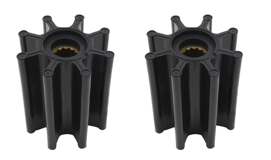 2Pcs Impeller for Caterpillar (Replaces Jabsco 17018-0001-P)