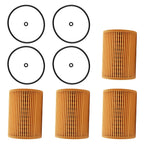 Set of 4 Oil Filters for Mercedes GL350 ML350 E350 R350 (2007–2012)