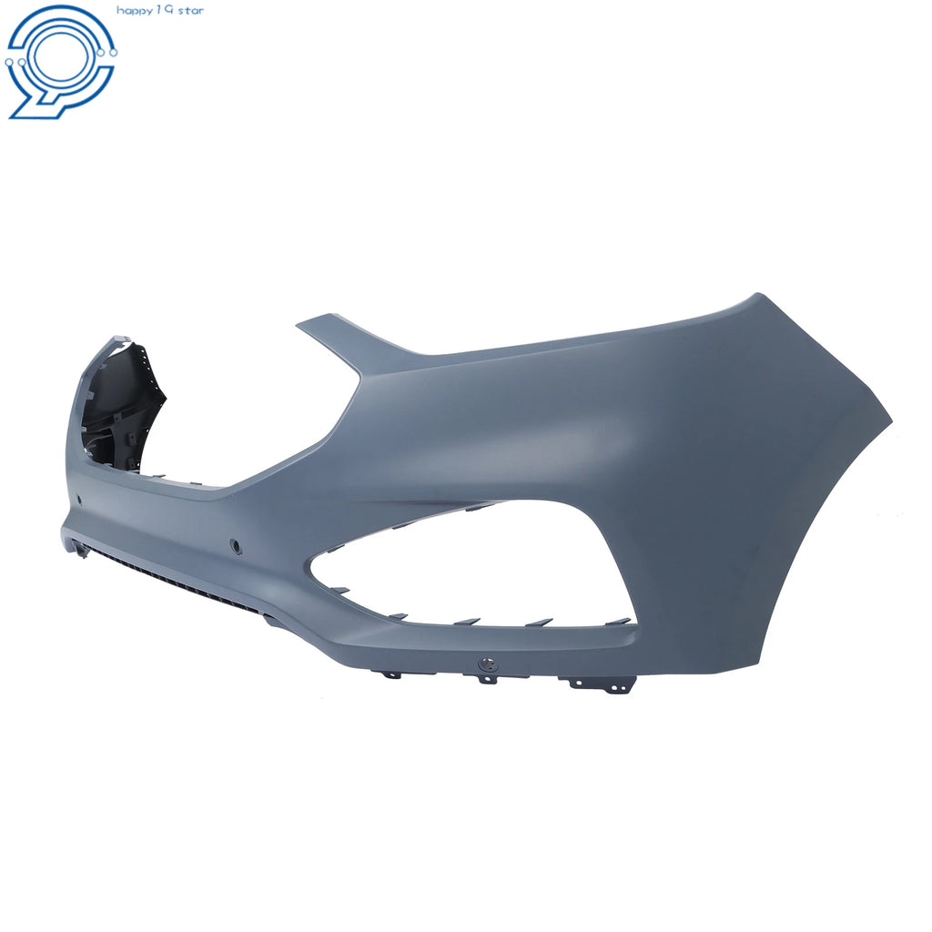 Primed Front Bumper Cover for Ford Edge (2019-2024) with Sensor Holes