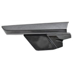 Replacement Gray Gloss/Painted Polypropylene Front Tow Hook Cover