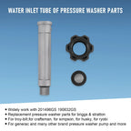 Water Inlet Tube for Annovi Reverberi Pressure Washer (2014–2023)