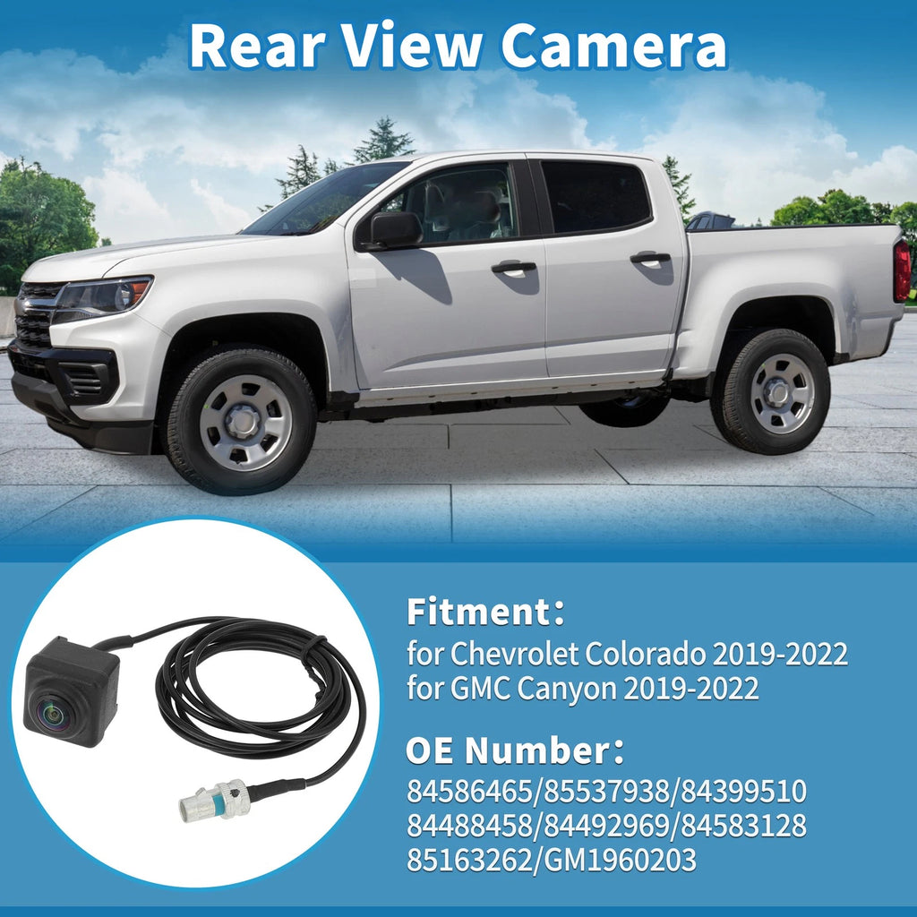 Rear View Park Assist Backup Camera GM1960203 for GMC Canyon Colorado (2019–2022)