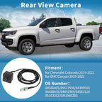 Rear View Park Assist Backup Camera GM1960203 for GMC Canyon Colorado (2019–2022)