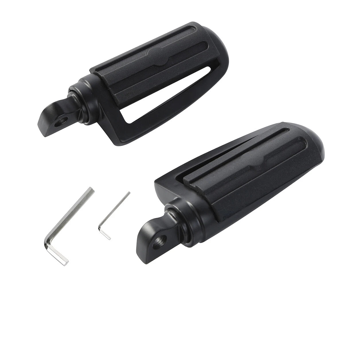 Matte 10mm Footrest Pegs for Harley Touring Electra Street Road Glide