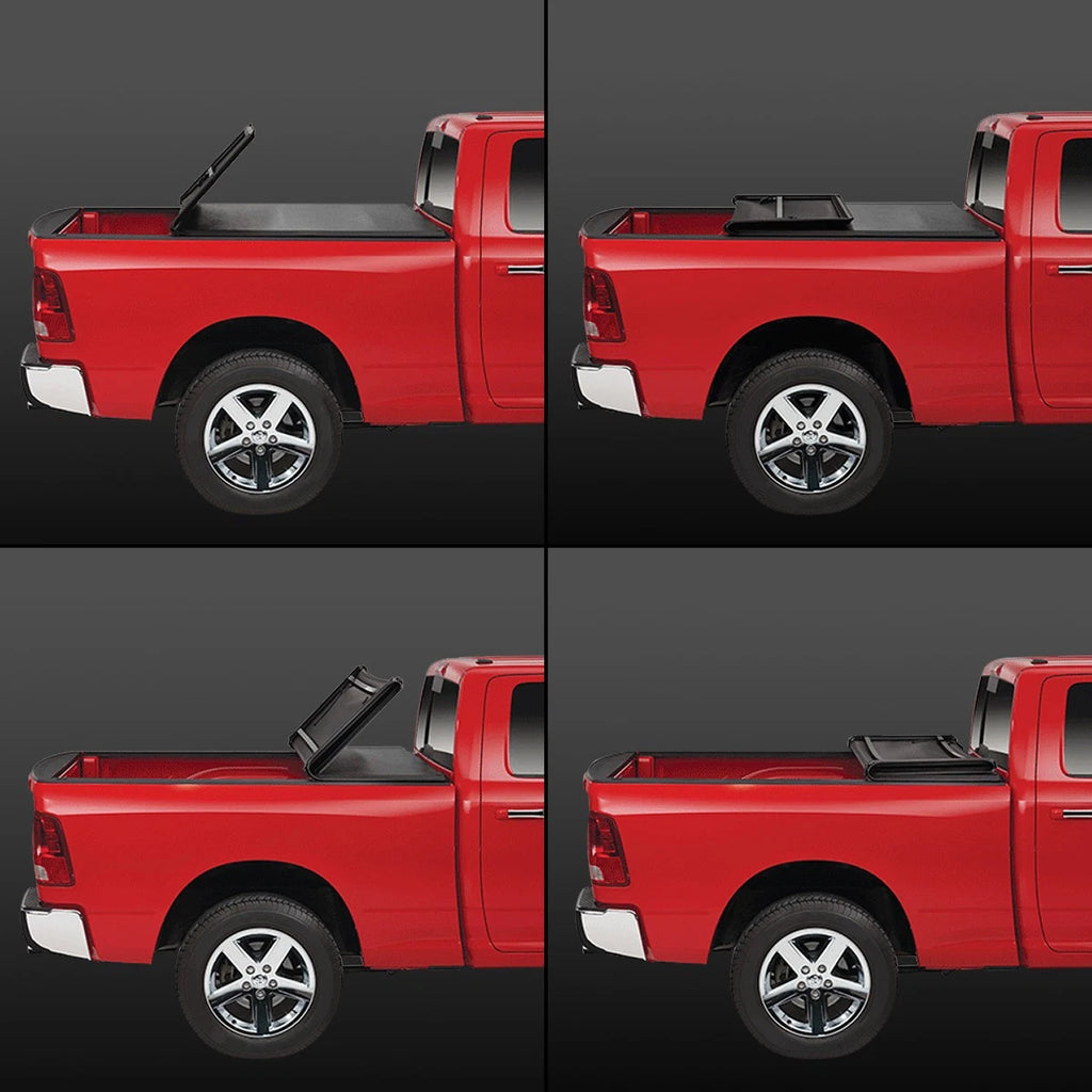 Soft Top Folding Tri-Fold Tonneau Cover for Colorado Canyon (2004–2012)