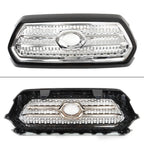 Chrome Front Bumper Grille Assembly for Toyota Tacoma (2016-2017)