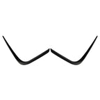 Carbon Black Front Bumper Side Vent Cover Trim for BMW X5 G05 (2019-2022)