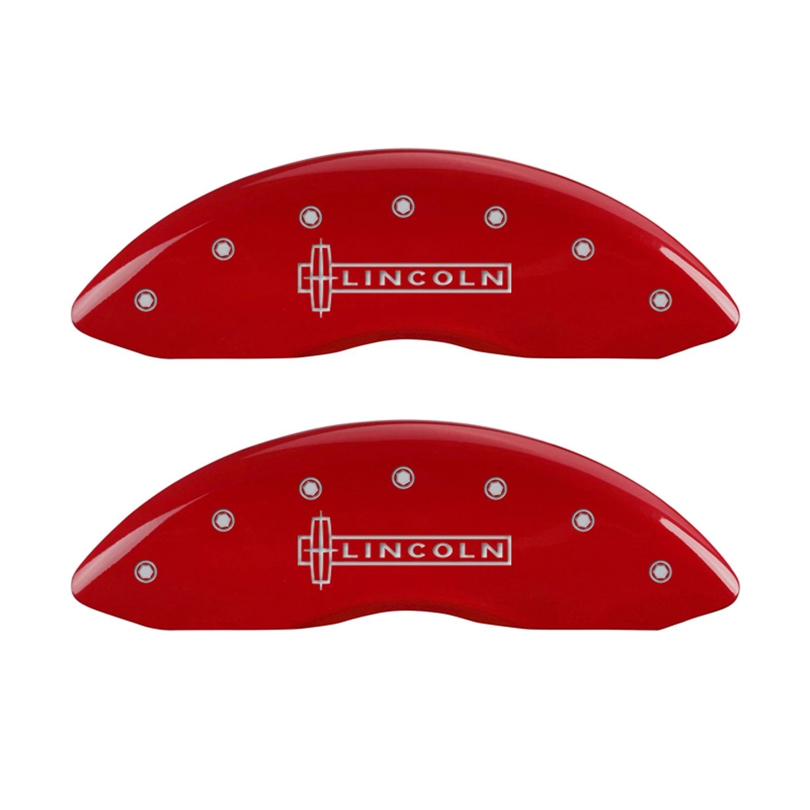 Red Caliper Covers Set of 4 for Lincoln Navigator (2018–2020)