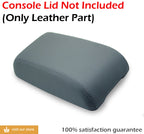 Center Console Armrest Cover for Ford Fusion (2010–2012) Gray Leather