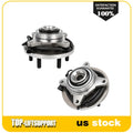2X Front Wheel Bearing Hub Assembly for Ford Expedition Navigator (2015–2017) 4WD