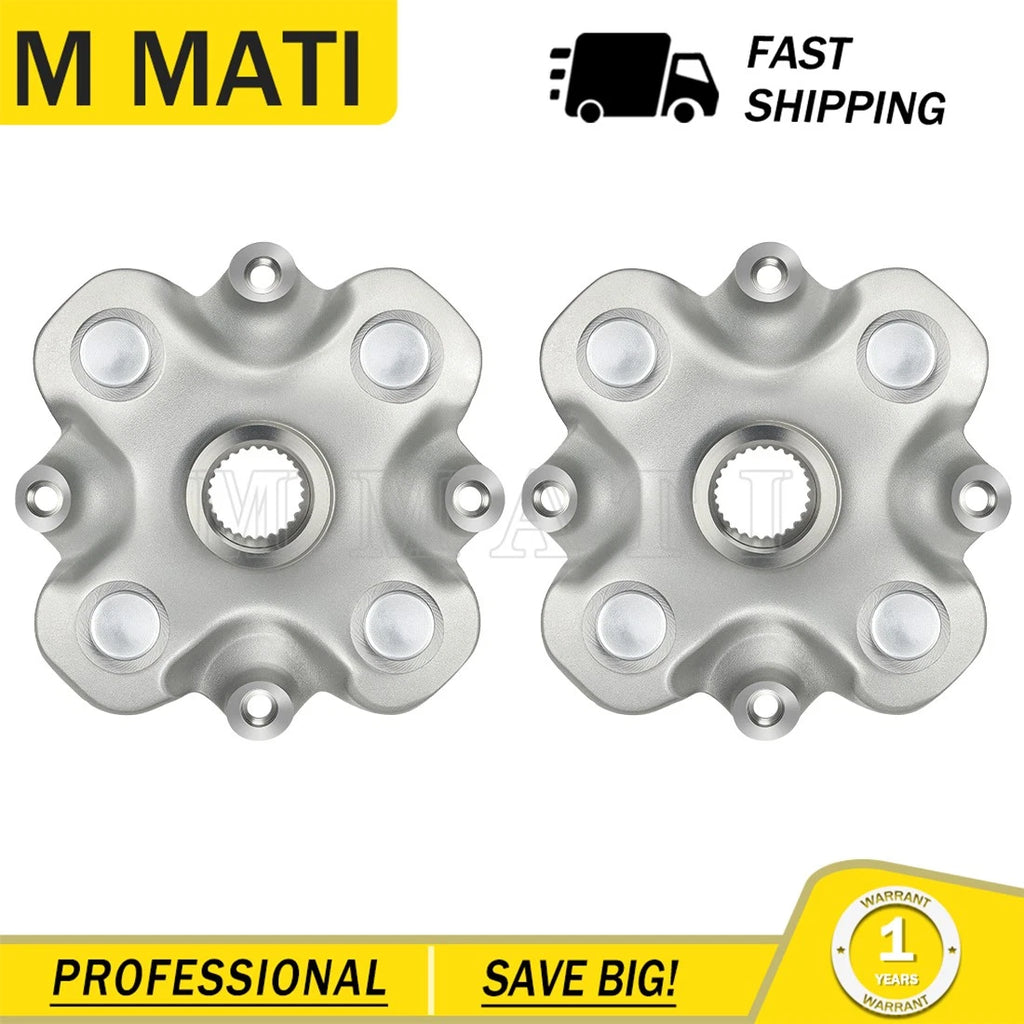 2X Front Rear Wheel Hubs for Yamaha Grizzly 700 YFM700 4x4 (2007–2024) B16-F510D
