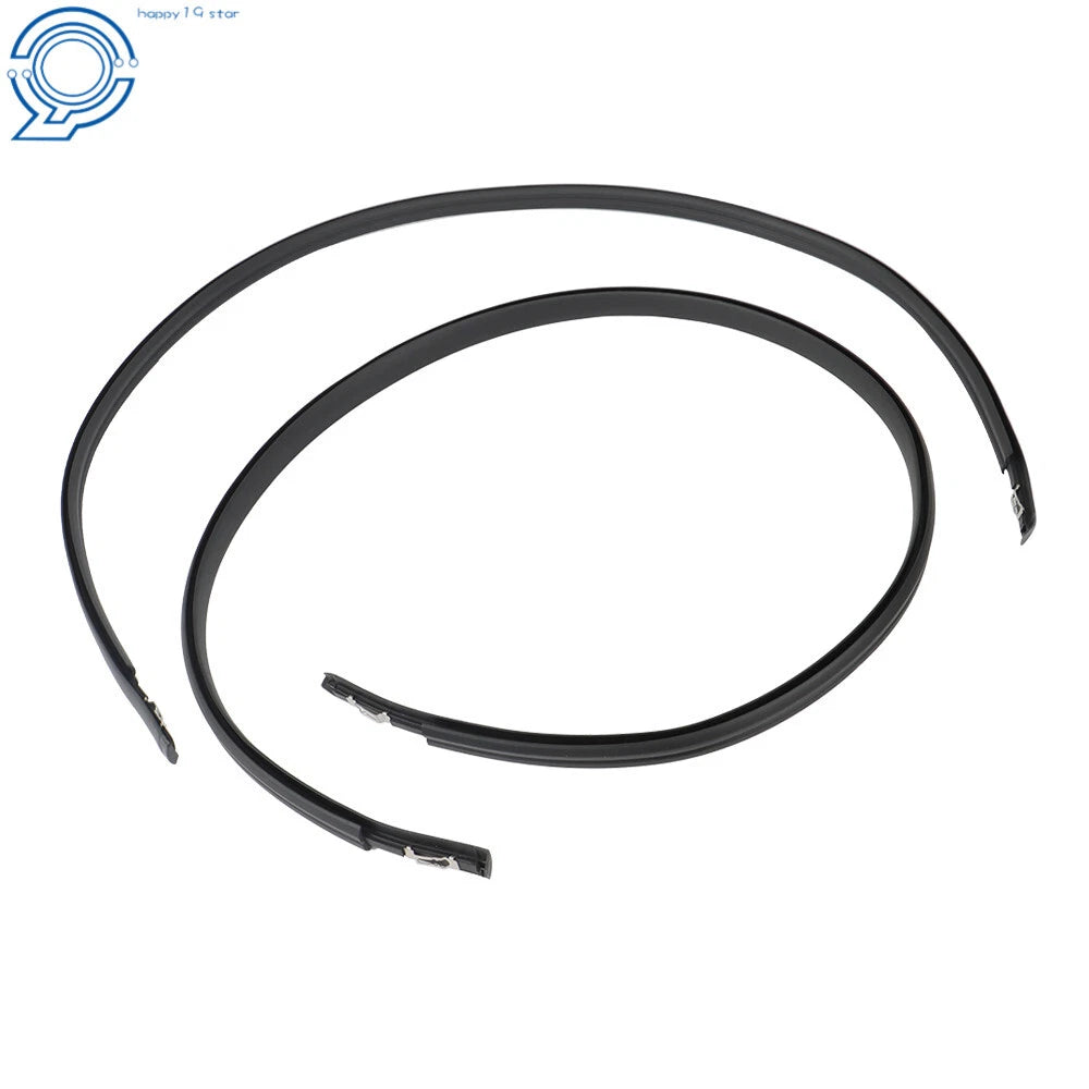 2X Black Roof Trim Molding Kit for Honda Civic (2012–2015)