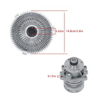 Engine Cooling Fan Clutch + Water Pump for BMW E34 E36 E39 E46 E53 M3 325i 325Ci