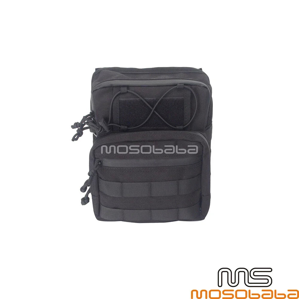 Black Handlebar Bag for Harley Dyna Softail XL1200