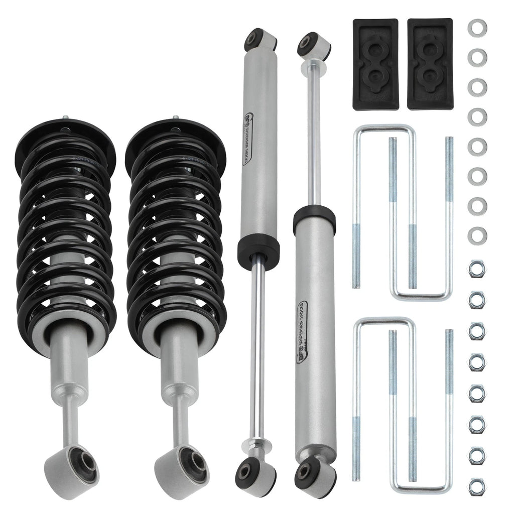 2.5" Lift Kit Struts & Shocks For Ford F150 4WD 2004 2005 2006 2007 2008