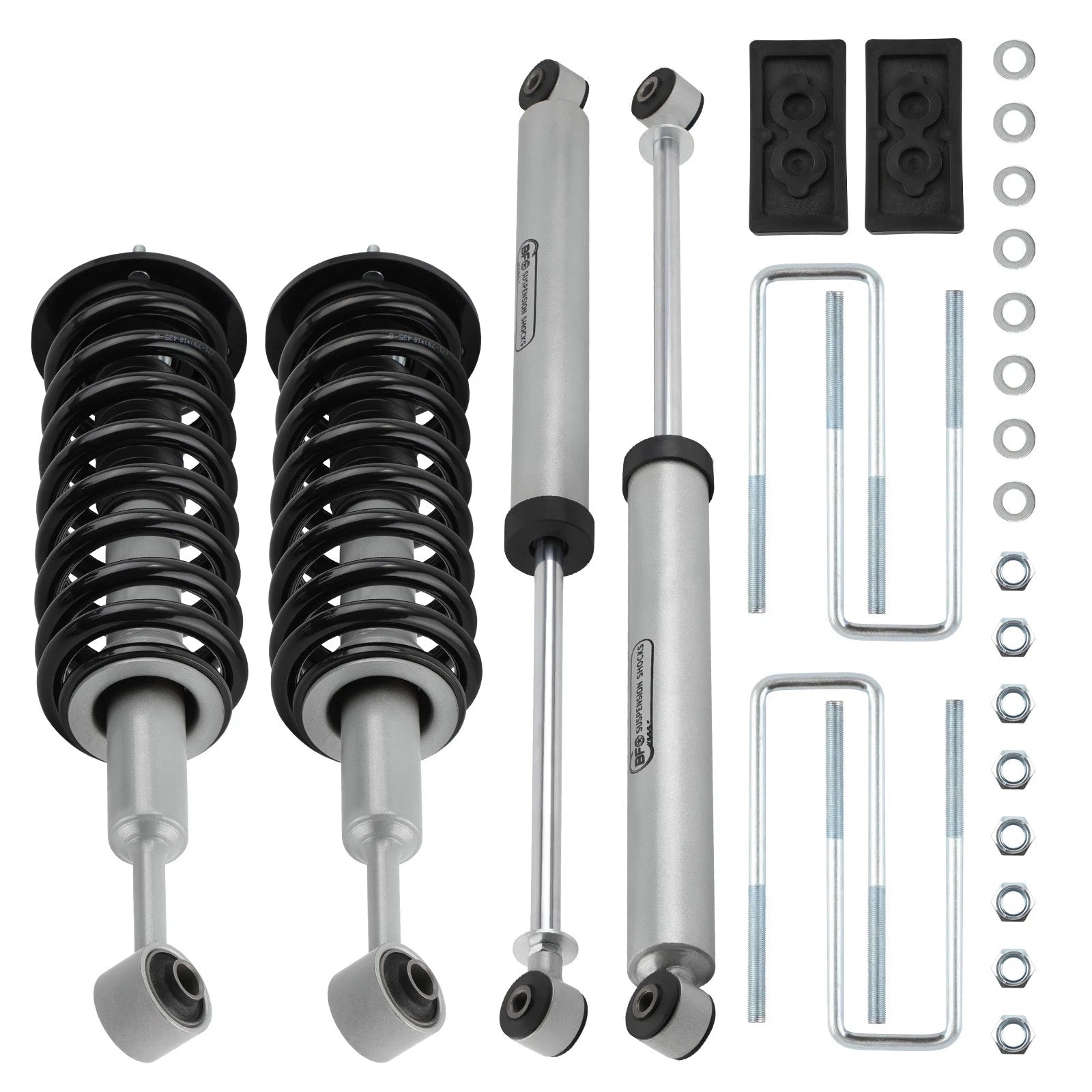 2.5" Lift Kit Struts & Shocks For Ford F150 4WD 2004 2005 2006 2007 2008
