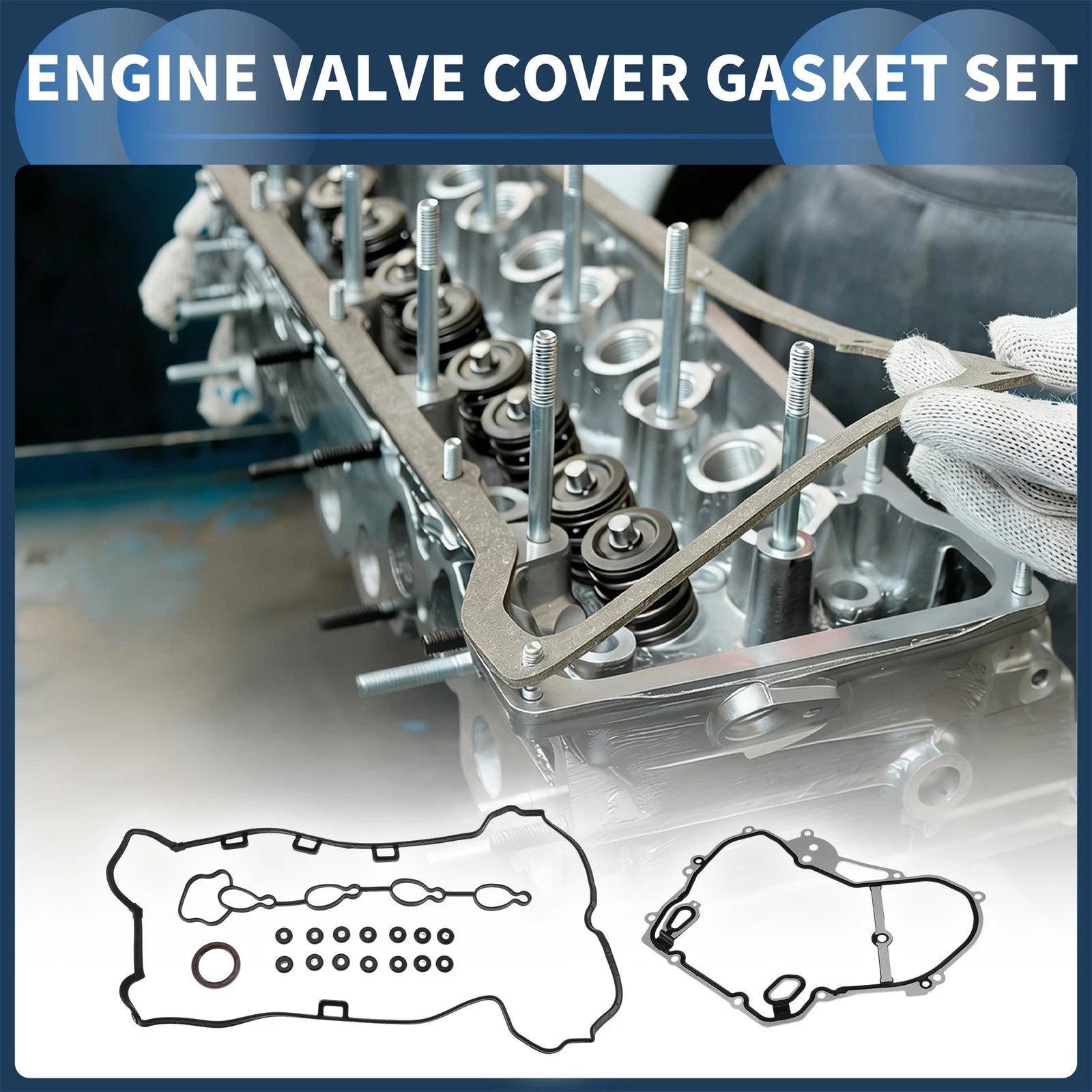 Valve Cover Gasket Set for Chevrolet Equinox (2010–2015) 2.4L 12593309