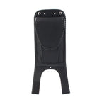 Black Tank Bib with Pouch for Harley Softail Fat Boy (FXST FXSTB FLST)