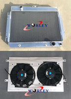 Alloy Radiator Shroud Fans for Chevy Impala El Camino 1963-1968 ()