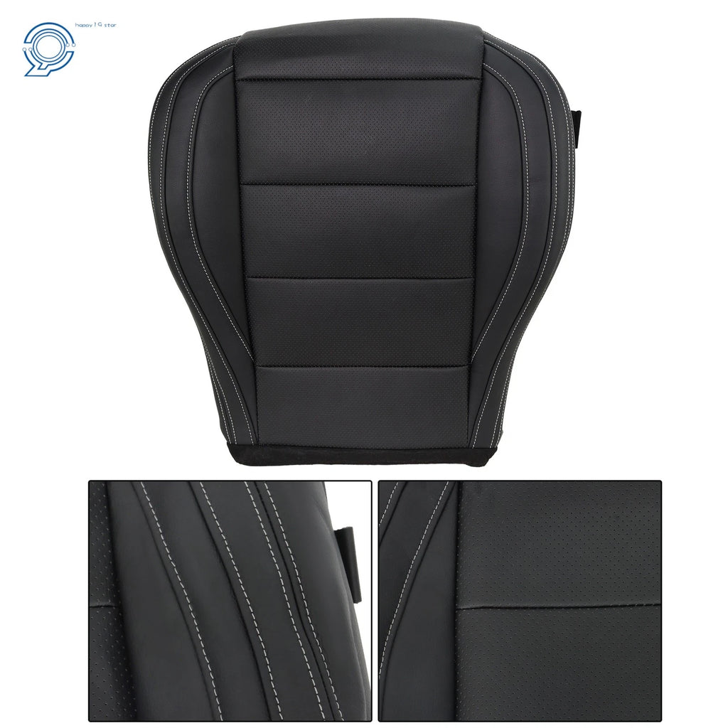 Front Left Driver Bottom Seat Cover for Ford Mustang GT V6 (2015-2023) Perforated