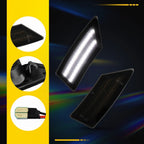 White LED Front Fender Side Marker Lights for Ford Ranger (2019–2022)