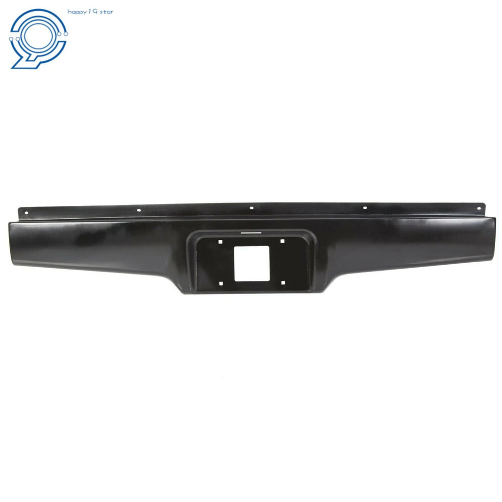 Rear Bumper Roll Pan for Chevy S10 Pickup (1982–1993) w/License Plate Provision