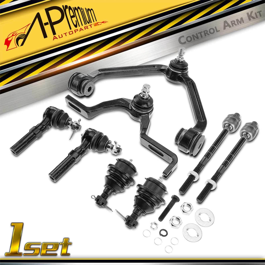 8x Front Control Arm Tie Rod End for Ford Explorer (1995–1997)