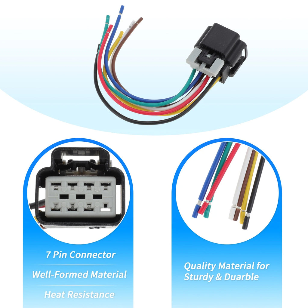 HVAC Blower Motor Resistor Wire Harness for Chevy GMC (No.PT1739/88987856)