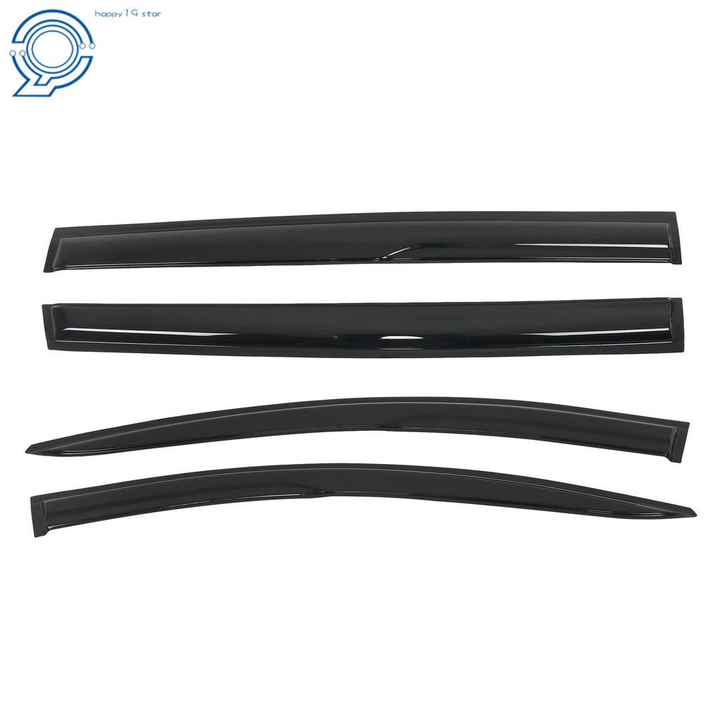 Set of 4 Window Visors for Toyota Sienna (2021–2024) Rain Guard Vent Shade