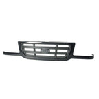 Ready to Paint Front Grille Replacement for Black Silver Jeep Wrangler (2018–2024)