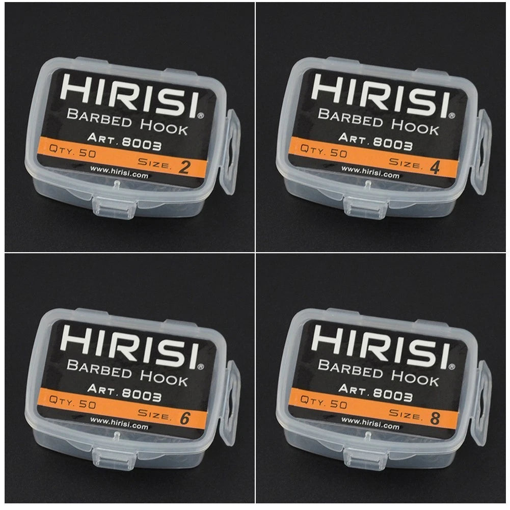 50x Carp Hooks for Hair Rigs - Professional Series