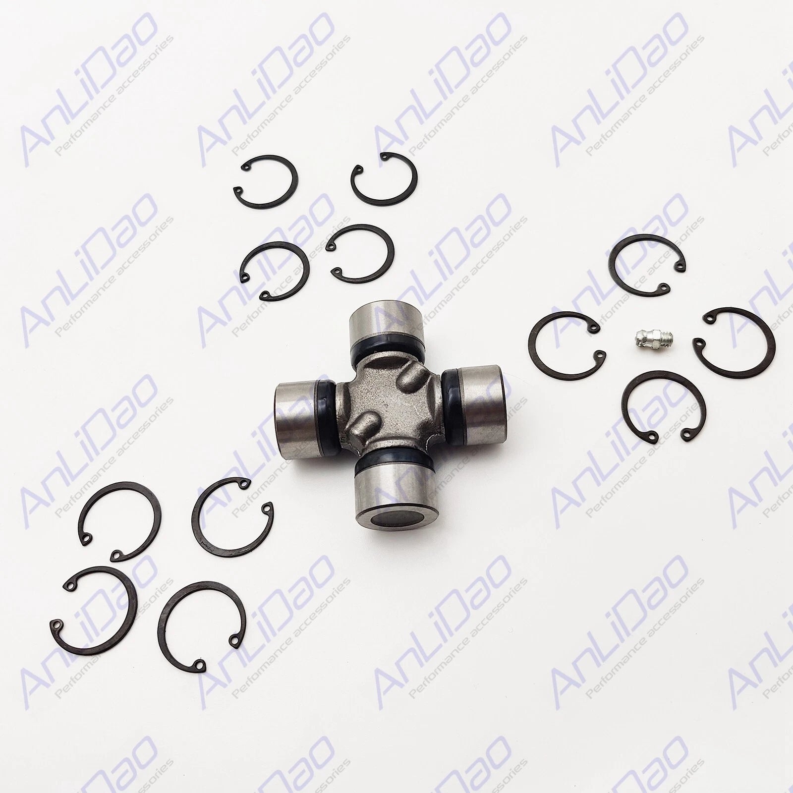 U-Joint with Clips & Zirc for Mercruiser Alpha 1 Gen 2 Bravo (N/A)