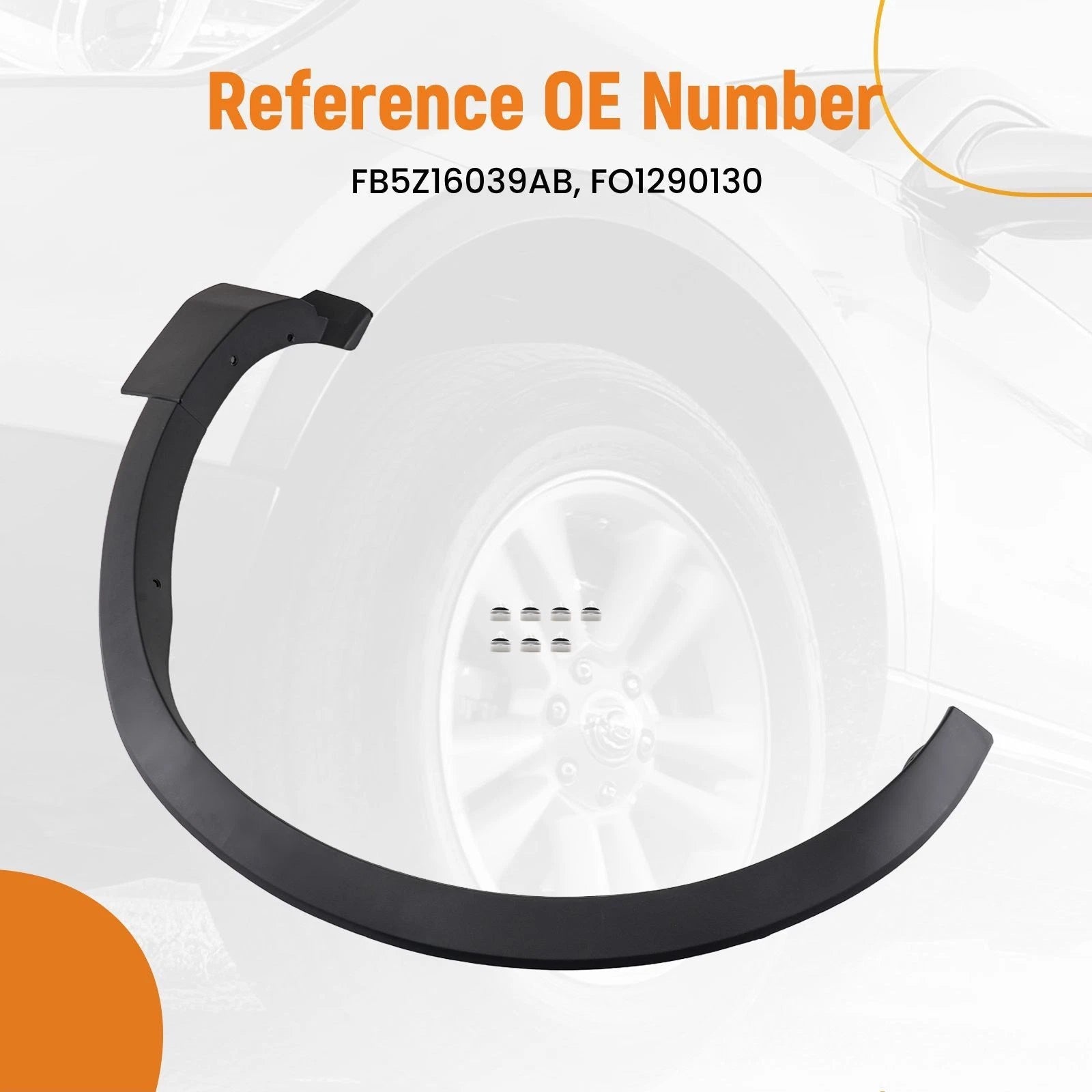 Driver Fender Trim for Ford Explorer (2016–2019) FB5Z16039AB FO1290130