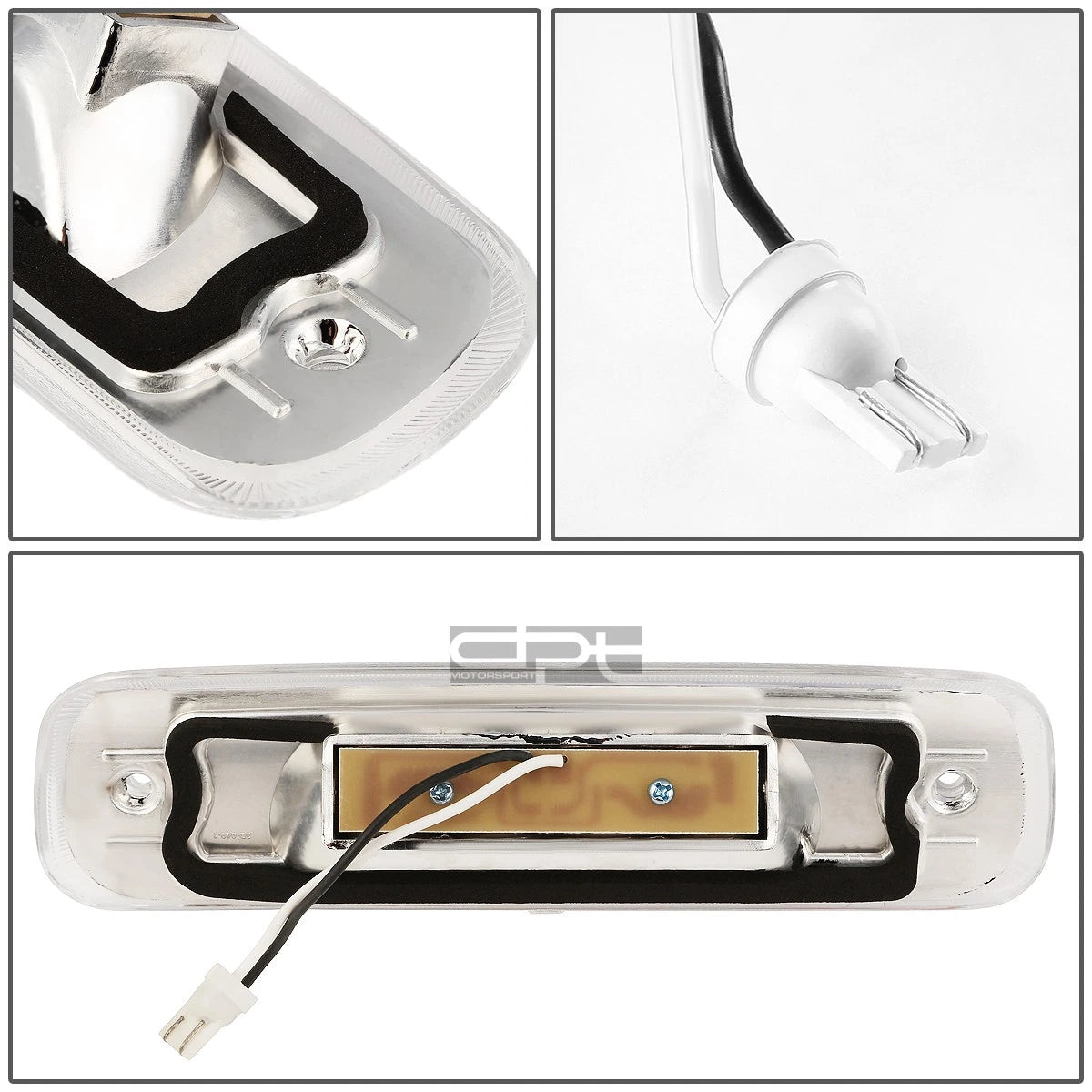 Chrome Housing LED Tail Light for Jeep Cherokee (1997–2001)
