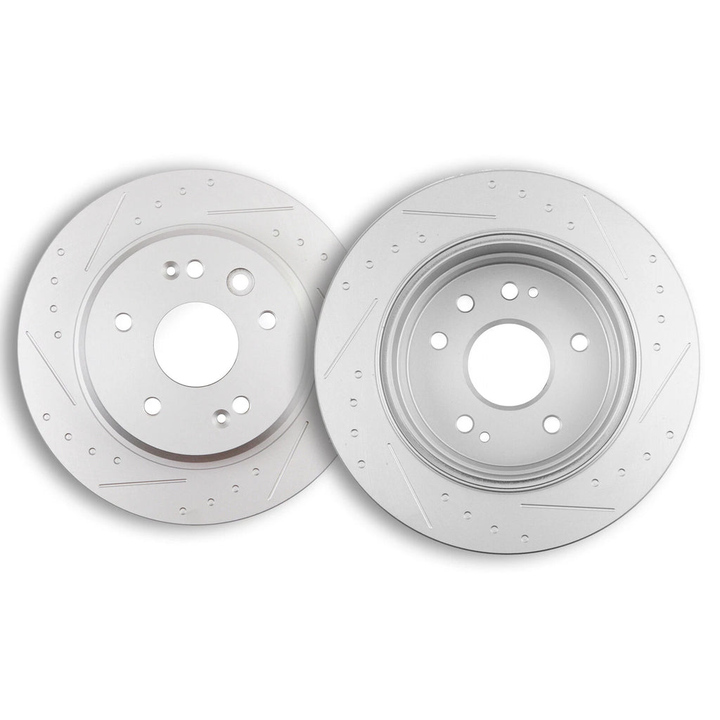 Rear Brake Rotors & Ceramic Pads for Acura TL (1999–2003)