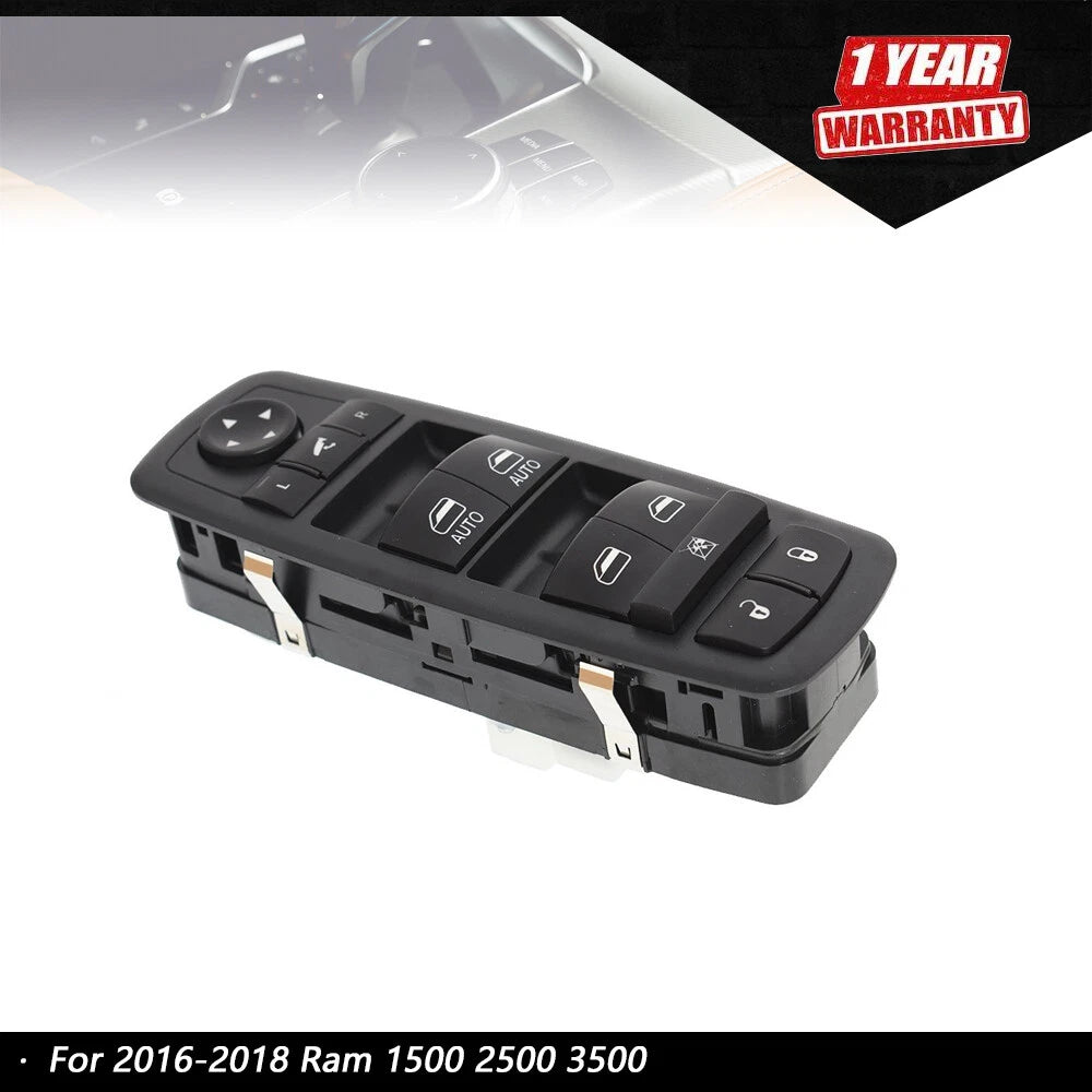 Master Power Window Switch for Ram 1500 2500 3500 (2016-2018)