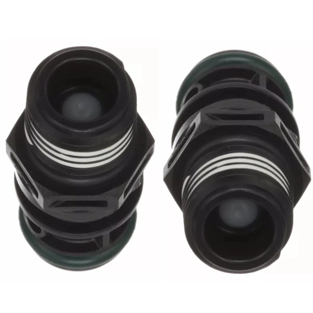 2X Attwood Universal Sprayless Connector for Tank Male 1/4" NPT
