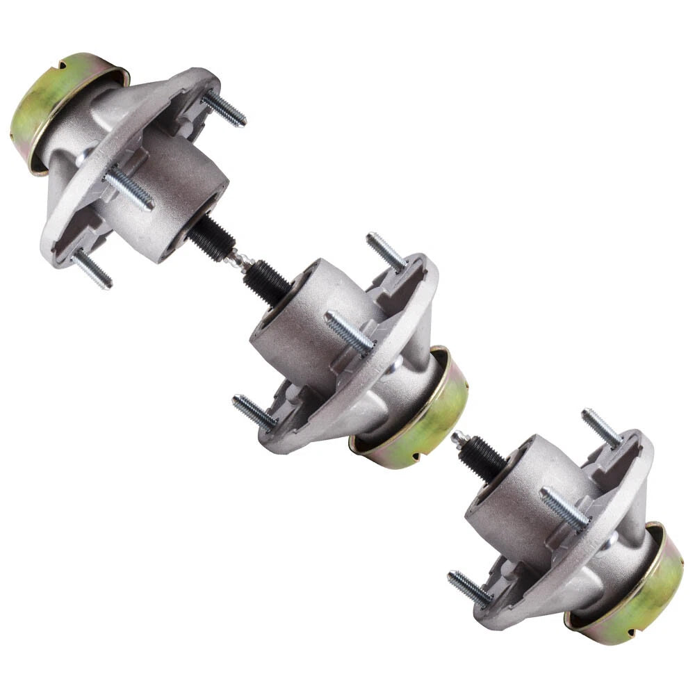 3 Pcs Spindle Assembly for 42M 48C 54C 62C Decks (AM131680 AM144377)